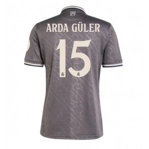 Real Madrid Arda Guler #15 Tredjetröja 2024-25 Kortärmad